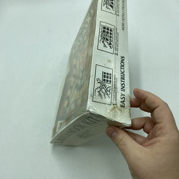 Latch Hook Kit National Yarn Crafts P468 Bow Bouquet Vintage DAMAGED BOX - Picture 4 of 7